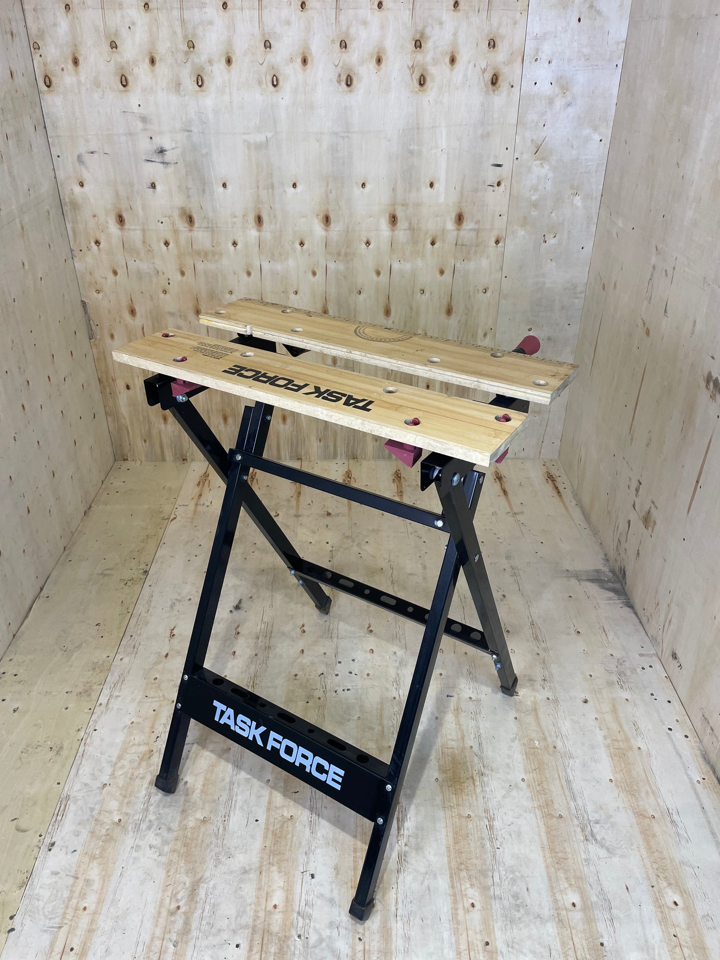 Task Force Folding Workbench / Portable Sawhorse Table