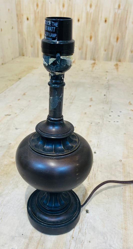 Traditional Dark Bronze Table Lamp Base