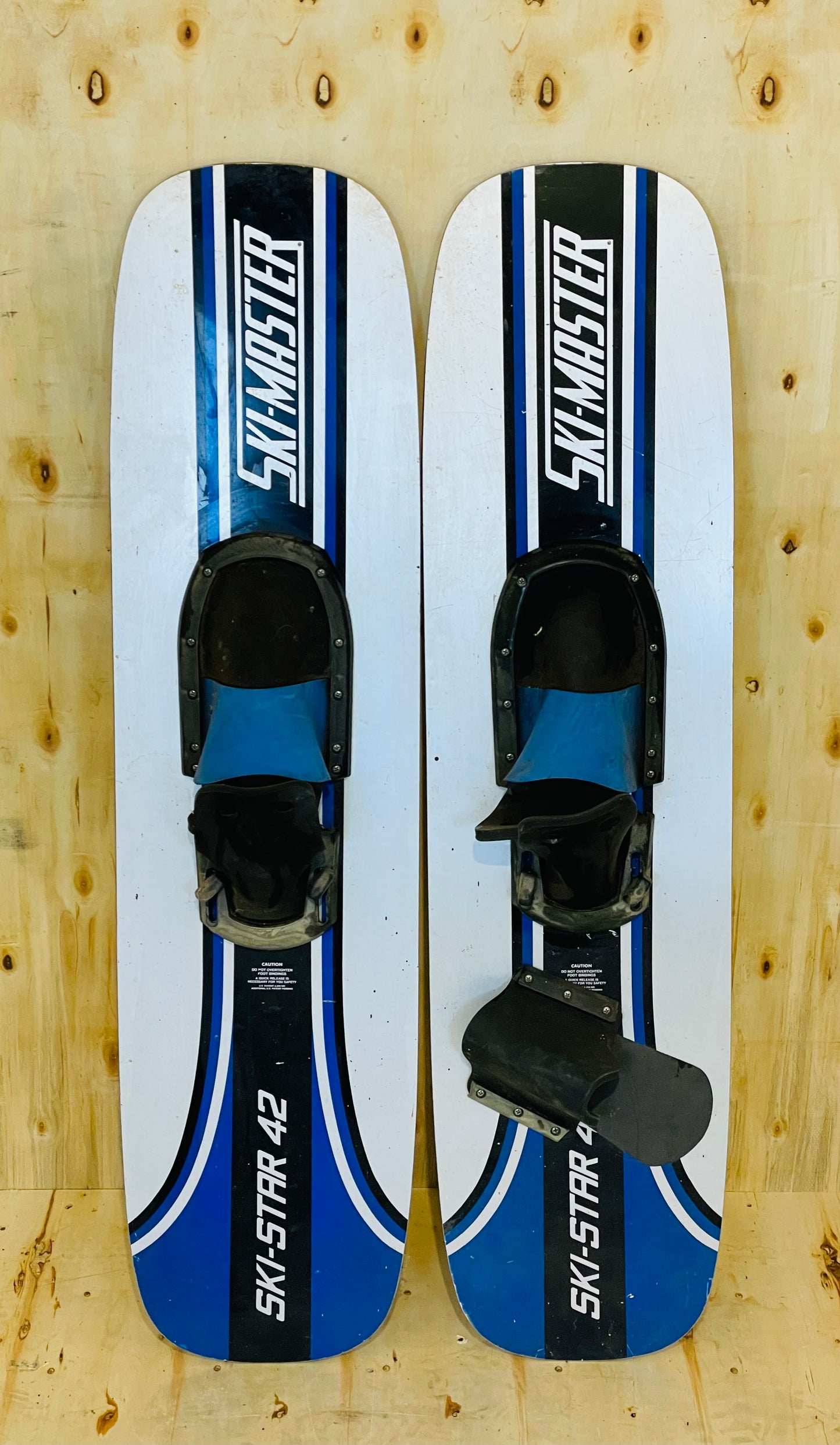 Ski-Master Ski-Strap 42 Water Skis with Bindings (Pair)