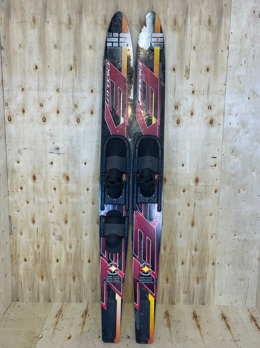 Excel Sports Water Skis with Bindings – Pair