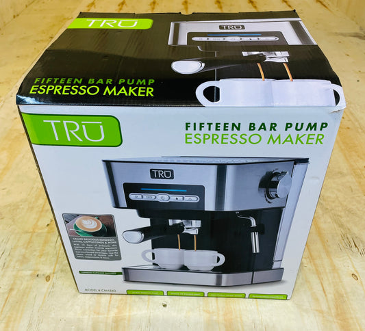 TRU Fifteen Bar Pump Espresso Maker